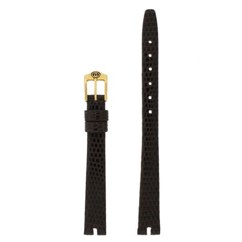 gucci 10mm leather watch band|gucci leather watch bands women.